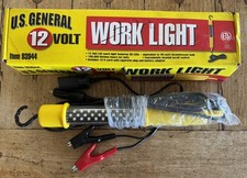 U.S. General 12-Volt Work Light Auto Task Harbor Freight 30 LED 16 ft Cord 93944