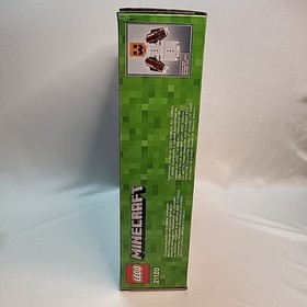 Lego Minecraft The Snow Hideout 21120 Brand New Sealed Front Box Wear Fast Ship