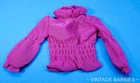 Vintage Barbie Doll Purple Pleasers #3483 Shirt Excellent ~ 1970's