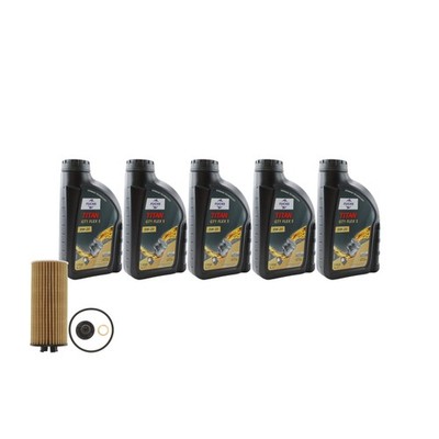 5L Fuchs TITAN GT1 FLEX 5 0W20 Mahle Engine Oil Change Kit for I12 i8 F55 Cooper