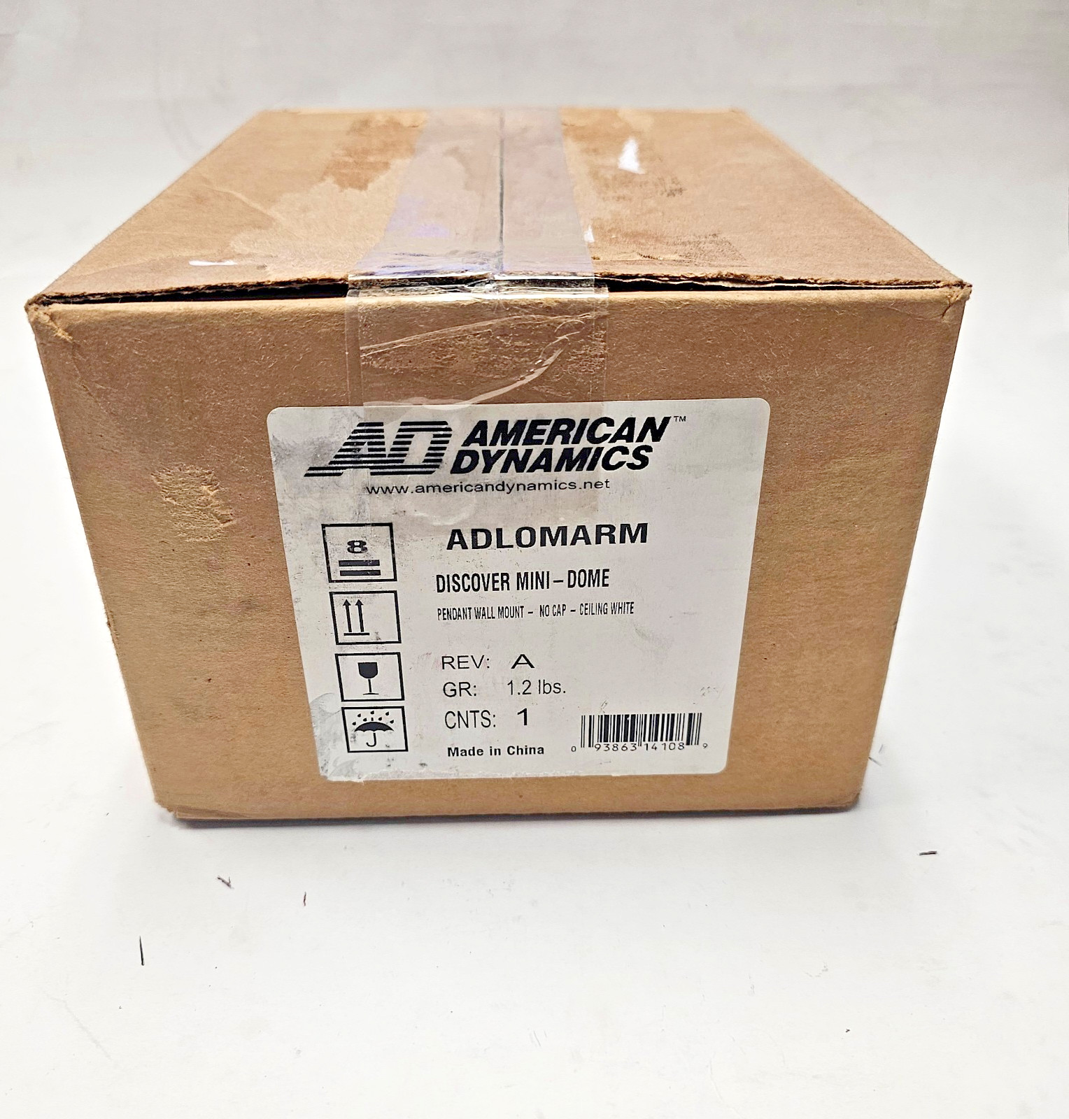 American Dynamics ADLOMARM Gooseneck Mounting Arm, White NEW (Open Box) Other