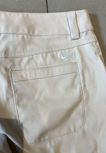 Nike Golf Trousers Dri-fit Beige Womens uk 8 - Picture 3 of 5