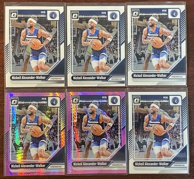 Nickeil Alexander-Walker (6) 2024 Optic Pink Hyper Prizm & Base