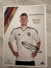 Marco Reus Autogrammkarte Mit Originalunterschrift - DFB Natio 2012