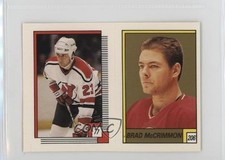 1988-89 O-Pee-Chee Album Stickers Brad McCrimmon Bruce Driver #77-206 0bn8