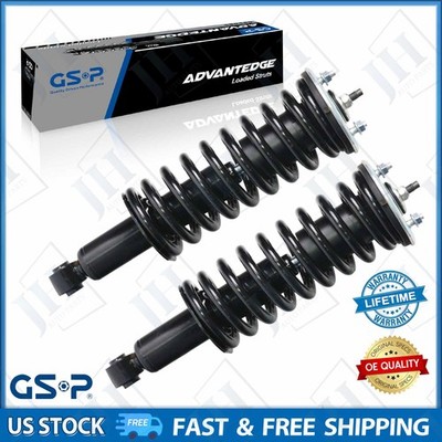 Pair Front Struts & Coil Spring Assembly for 2005-19 Nissan Frontier Equator 4WD
