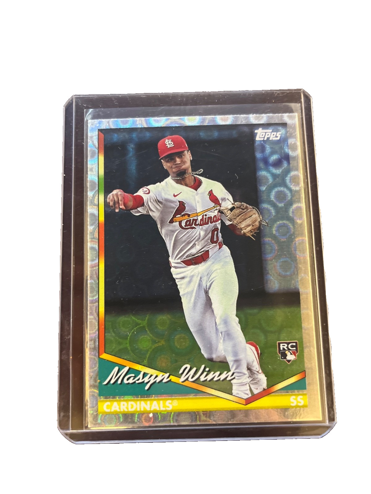 2024 Topps Archives - 1994 Topps Masyn Winn #204 Archives Foilboard (RC) Endcap