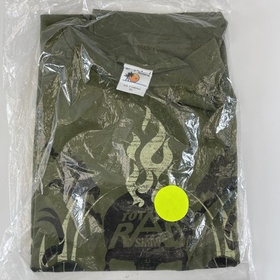 The Totally Rad Show Shirt XL Vintage Podcast Gaming Olive Green Bay Island New