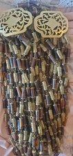 Vintage, 56 BEADED STRANDS, BY Sarah Cov, TRIBAL BELLYDANCE, ETHNIC COSTUMING