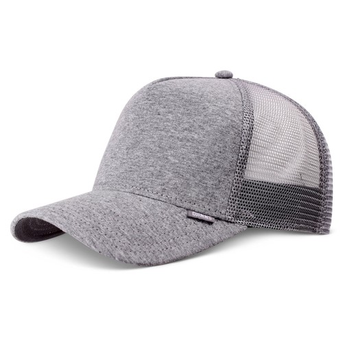 Djinns Trucker Cap HFT Cut & Sew heather grey Basecap Kappe Mütze Mesh Cappy Hat - 第 1/3 張圖片
