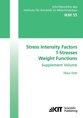 Stress Intensity Factors - T-Stresses - Weight Functions. Supplement Volume Theo
