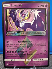 Lunala 62/156 Prism Star Holo Rare Pokemon TCG Ultra Prism NM on eBay