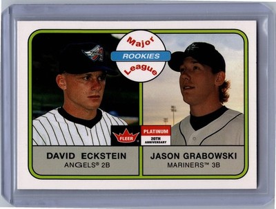 2001 Fleer Platinum #270 David Eckstein / Jason Grabowski NM+