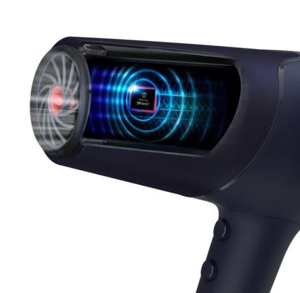 Philips BHD510/09 Secador de Pelo 2200W | Serie 5000 | ThermoProtect | Difusor | Co Foto 2 de 3