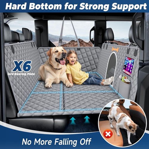XXL Dog Seat Cover for Truck—Comfortable Hammock with Waterproof Protection - Picture 4 of 9