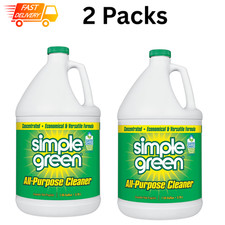 2 Pack-Simple Green All-Purpose Cleaner Concentrate, Original, 128 fl. oz New 0.11 per fl oz