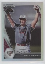 2021 Panini Prizm Draft Picks Silver Prizm Matt Mikulski #PDP50 1n0