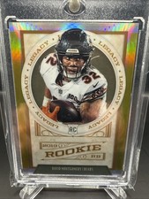 2019 Panini Chronicles #207 David Montgomery Legacy Update Rookies Gold #/10