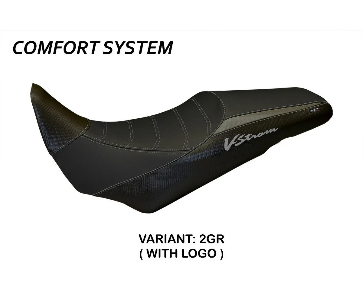 Seat saddle cover Palermo Comfort Sys Gray TPZ SUZUKI V-STROM 1000 2014 2019 145