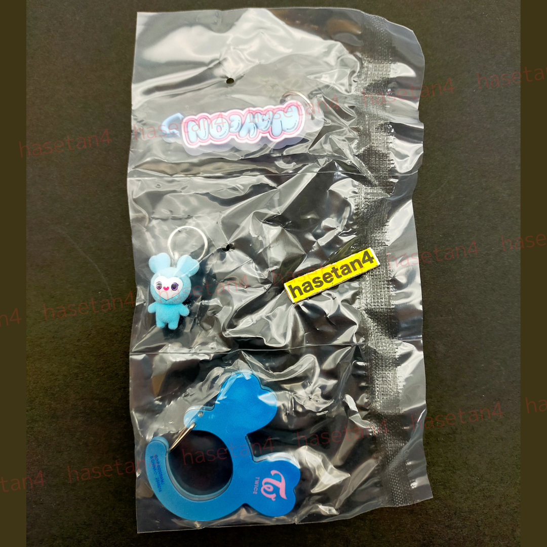 TWICE LOVELYS ACRYLIC CARABINER FLOCKED MASCOT 9 kinds 2026 Bandai