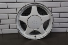 1991-1992 Toyota Supra Ma70 7mge Single 1 16x7 White 5 Spoke Wheel