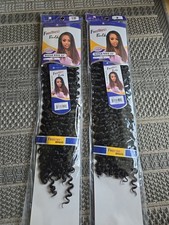 Freetrees Shake -n- Go Bulk Water Wave Crochet 22" Lot Of 2 Colors 1B,2 New...
