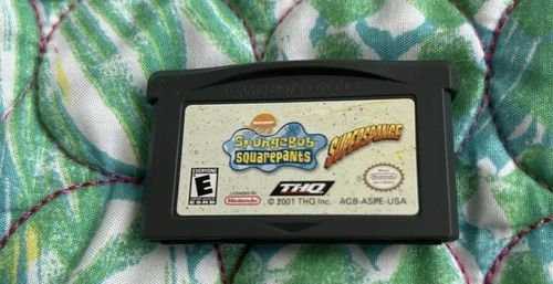 SpongeBob SquarePants: SuperSponge Game Boy Advance THQ NTSC-U/C E-Everyone