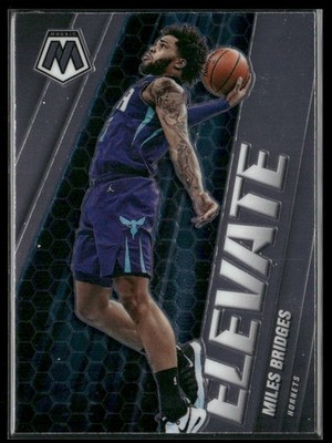 2020-21 Panini Mosaic #21 Miles Bridges Elevate