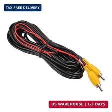 DALLUX Backup Camera RCA Video Cable,CAR Reverse Rear View Parking Camera Video