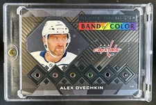 2021-22 Black Diamond Alex Ovechkin Band of Color #/21 Capitals