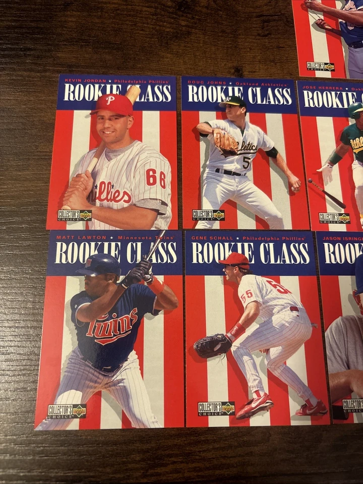 Upper Deck Collectors Choice 1996 "Rookie Class" - casi nuevo - lote de 11 Foto 3 de 4