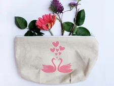 Swans and Hearts Stencil - Art and Wall Stencil