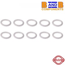 10X ELRING 243.205 OIL DRAIN PLUG WASHER 14X20X1.5MM ALUMINIUM SUMP PLUG GASKET