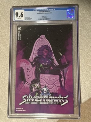 SilverHawks #2, CGC 9.8 (ONLY 4)!!!, Mark Spears Virgin Foil Cover, SHIPS FREE!!