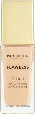 Profusion Cosmetics 2-in-1 Foundation und 30 ml (1er Pack), Fair Ivory 