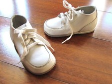 STRIDE RITE  Unisex Toddler's 4.5  Vintage 80's Classic Leather Walking Shoes