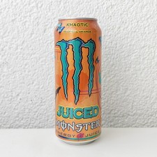 EMPTY 2023 Khaotic Monster Juiced Energy can; 500 ml; Czechia/Slovakia; BOTTOM