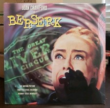 Sealed Laserdisc Berserk Circus Of Blood Joan Crawford Serial Killer Horror W34