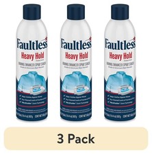 Faultless Heavy Hold Ironing Enhancer Spray Starch 20 oz (3 pack)