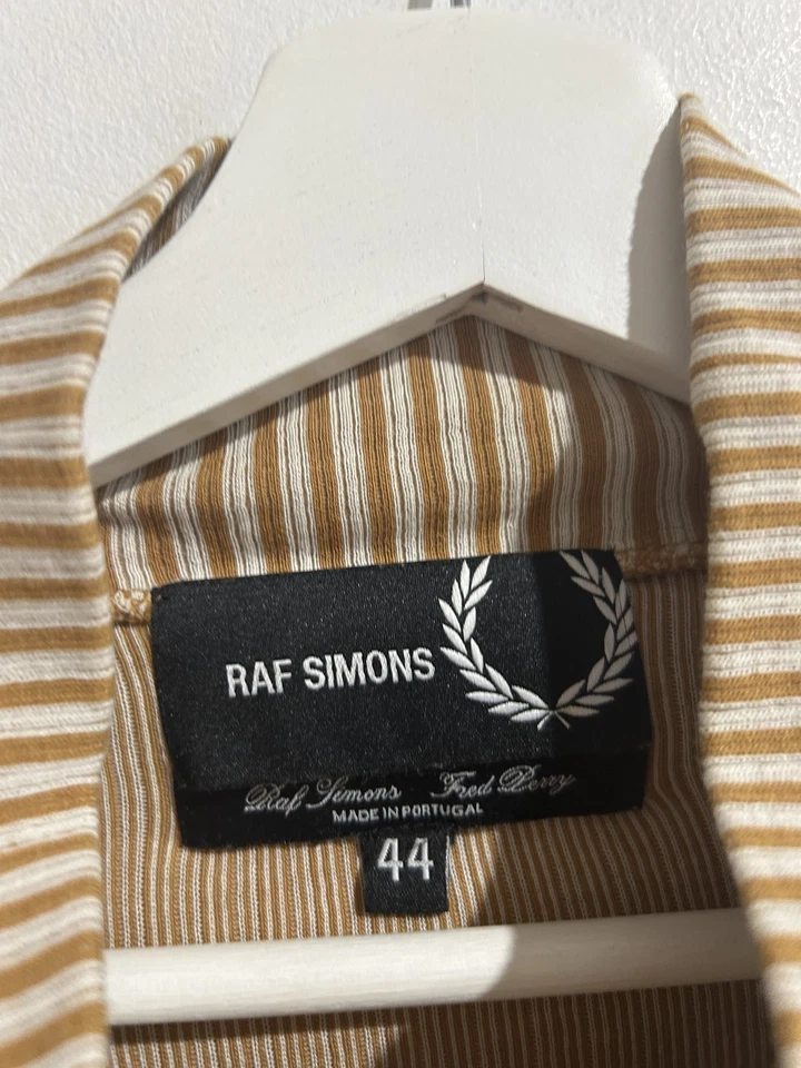 RAF SIMIONS FRED PERRY STRIPED TURTLE NECK SIZE 44 PREOWNED - Image 3 of 3