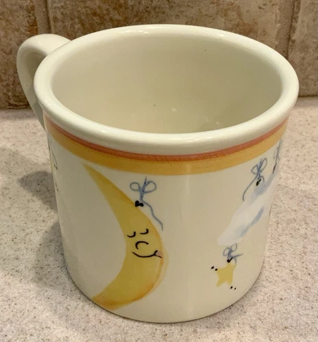 HARTSTONE Pottery  MOON & STARS HEARTSTRINGS Traditional MUG 14oz STARBUCKS