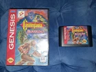 New ListingCastlevania: Bloodlines Sega Genesis CIB Complete Tested & Working
