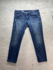 Gap Womens size 16/33 medium Wash mid rise distressed always skinny jeans