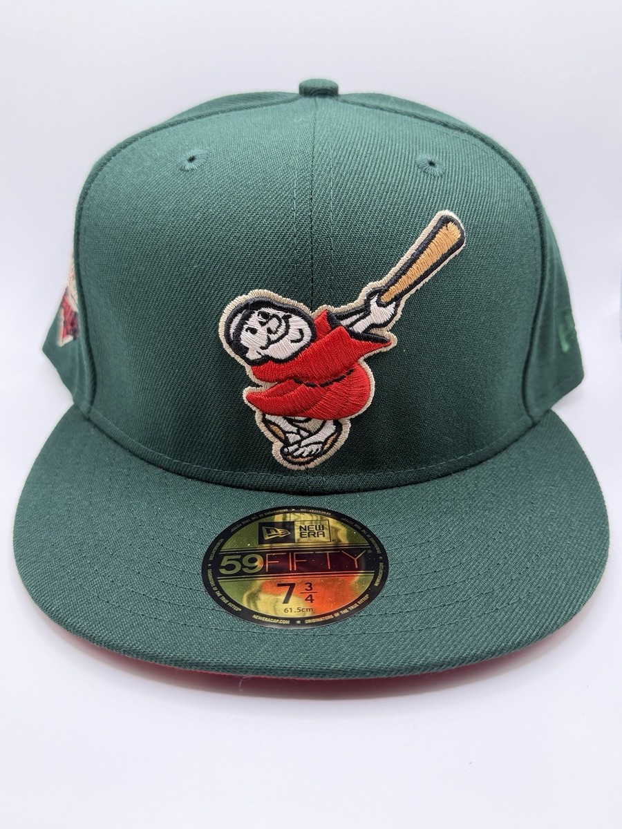 NEW ERA 59FIFTY SAN DIEGO PADRES FITTED HAT SIZE 7 3/4 RED UV 40th