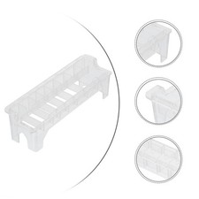 Comb Storage Organizer Box 8 Grid Holder for Electric Hair Combs