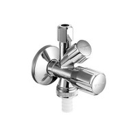 "Schell Comfort Kombinations Eckventil 035440699 3/8\", Chrom,"