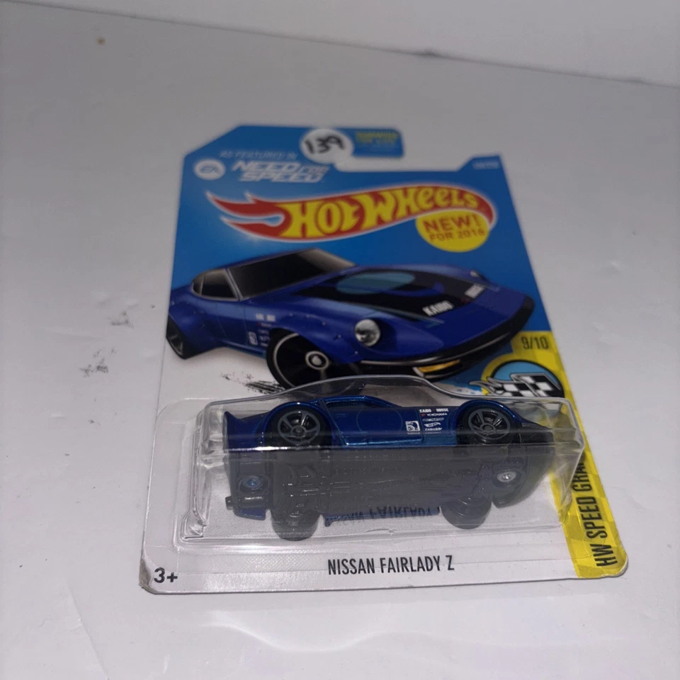 Hot Wheels 2016 🔥 Primera edición 🔥 Nissan Fairlady Z - No Super Treasure Foto 2 de 3