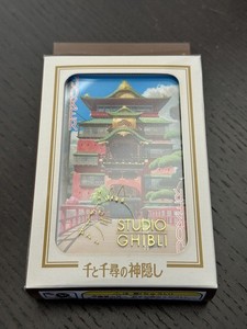 Studio Ghibli Art Playing Cards Set Spirited Away My Neighbor Totoro Collectible