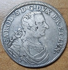 1764 IDB Germany Brunswick Wolfenbuttel  2/3 Taler 