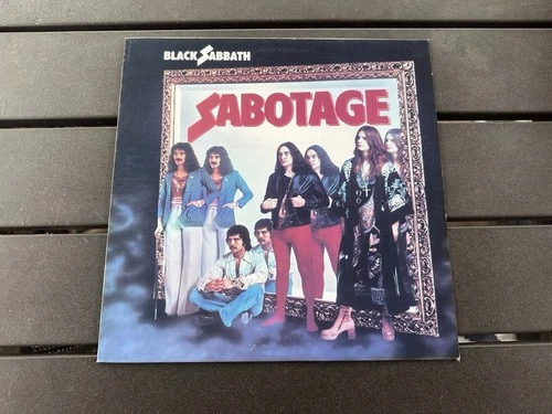 Vintage 1975 Black Sabbath Sabotage Vinyl Cover ONLY *No Record*